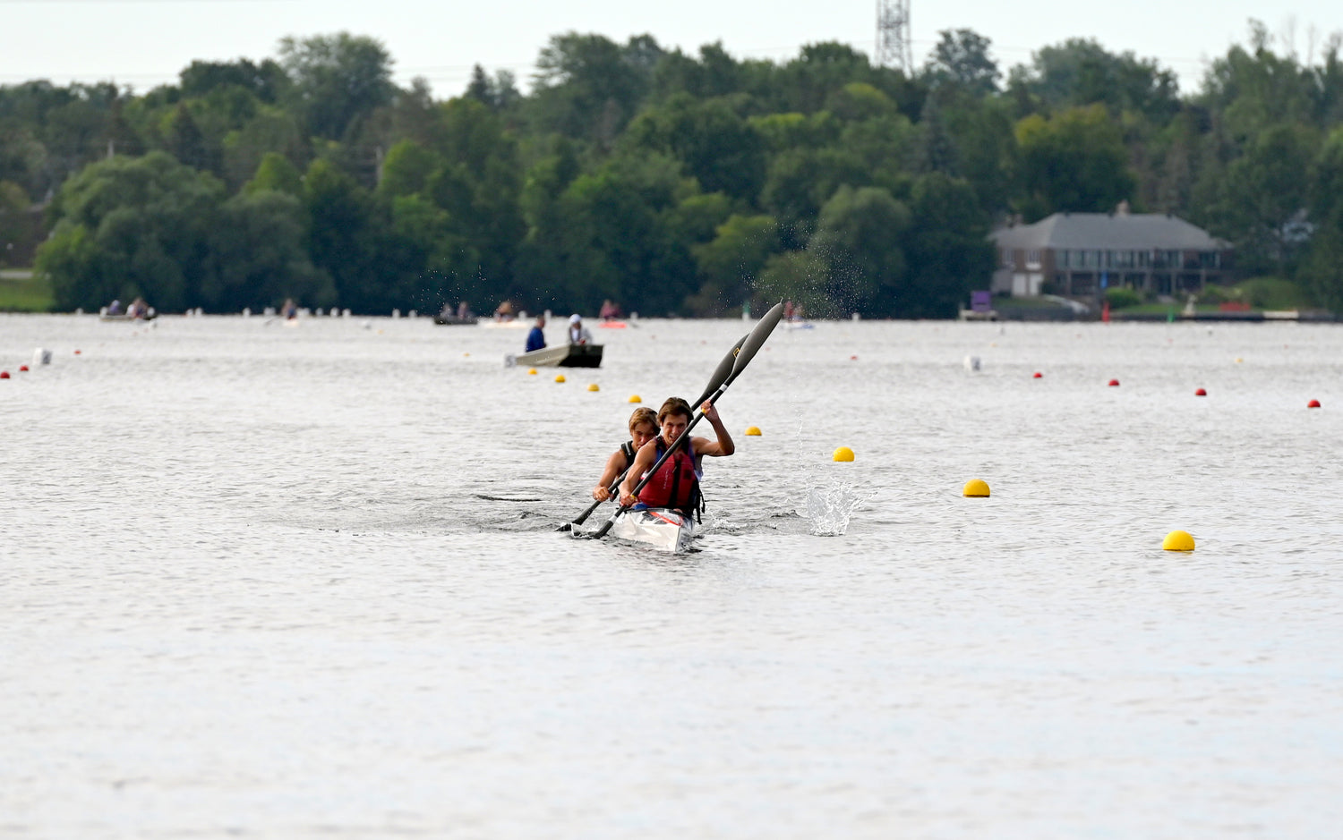 ORCC athletes competing in Ottawa in K2
